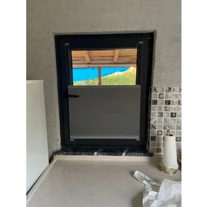 Plised Home Karartma Gri Honeycomb Cam Balkon Plise Perde