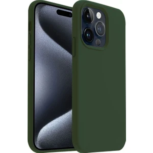 Apple iPhone 15 Pro Max Kılıf Lansman Premium Silinebilir Silikon