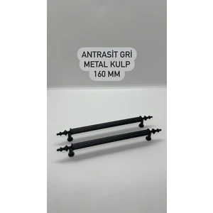 Asos Kumru Antrasit Gri Dolap Kulbu