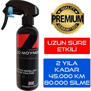 Jo Moyner 250ml Profesyonel Araç Yağmur Kaydırıcı Sprey Araba Cam ve Dış Yan Ayna Su itici 2 YIL Dayanım