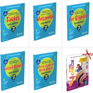 7.Sınıf Soru Bankası Full Set. Final Check İngilizce Konu Özetli