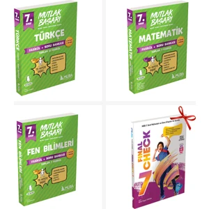 7.Sınıf Türkçe Matematik ve Fen Bilimleri Fasikül+Soru Bankası Se