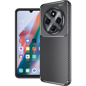 Redmi 14C 4g Kılıf Karbon Gofret Desenli Kavex Premium Silikon Kapak