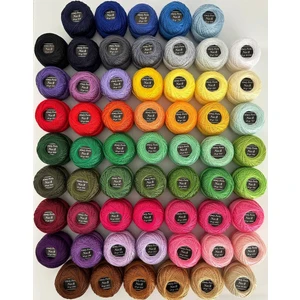 Almiş Perle Etamin-Kanaviçe 60'lı Iplik Seti (10 Gr-No:8)