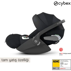Cloud T Isize Plus (Terletmeyen Özel Kumaş) (Adac Ödüllü Tam Yatışlı Bebek Puset Ana Kucağı 0-13 Kg)