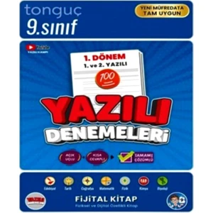 Tonguç 9.sınıf Yazılı Denemeleri 1.dönem