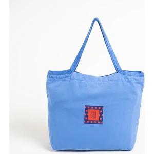 Zsa Zsa Zsu Solıd %100 Pamuk Çanta Standart Beden Mavi