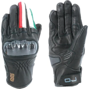 Oj Fıghter 1.8 Italyan Tarzı Korumalı Kısa Motosiklet Deri Eldiven M