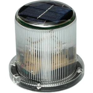 Solar Panelli Tepe Lambası LED Kırmızı