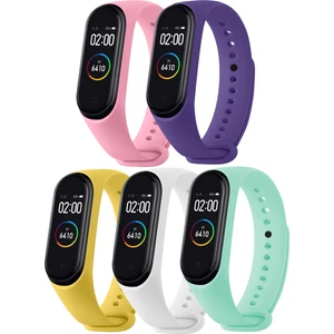 Xiaomi Mi Band 3 ve Mi Band 4 Uyumlu Yüksek Kalite Silikon Kordon Seti