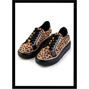 Leopar Kumaş   Kadın Sneaker K01345096004
