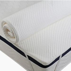 Mandeep Ortopedik 8 cm Smart Kuş Tüyü Yatak Pedi Yatak Koruyucu Yatak Şiltesi 2 Adet Yastık Kılıfı Hediyeli