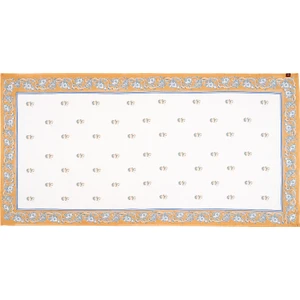 Zsa Zsa Zsu Baklan Dijital Baskılı Pamuk %100 Pamuk Peştamal 90x170 Cm Ekru