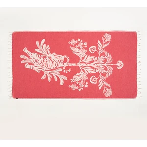 Zsa Zsa Zsu Baklan İplik Boyalı Pamuk Pamuklu Peştamal 90x170 Cm Fuşya