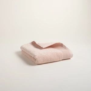 Zsa Zsa Zsu Solıd Bordürlü %100 Pamuk Yüz Havlusu 50x90 Cm Pembe