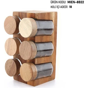 Akasya 6 Lı Baharatlık MİEN-8B22