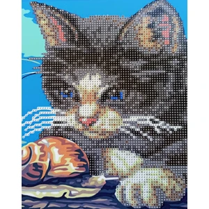 Boncuklu Taşlı Mozaik Elmas Goblen Pano Tablo Resim Puzzle Çocuklar Için 21X25