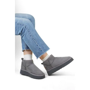 Pierre Cardın 52709 Ug Kısa Süet Kürklü Spor Kadın Bot