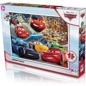 Ks Puzzle 200 Parça Cars Arabalar Kutulu Puzzle