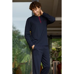 Süper Battal Jumbo Midi Yaka Pijama Takimi