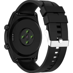 Xiaomi Redmi Watch 5 Lite ile Uyumlu Tokalı Çizgi Desen Silikon Kordon Kayış - FC369