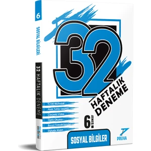6. Sınıf Sosyal Bilgiler 32 Haftalık Deneme