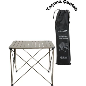Alüminyum Taşıma Çantalı Kamp Masası