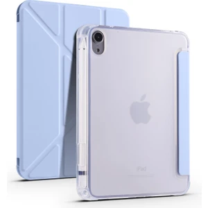 iPad Mini 7. Nesil 2024 Uyumlu Kapaklı Kılıf Kalem Bölmeli Tri Fold Standlı Uyku Modlu Akıllı Kapak