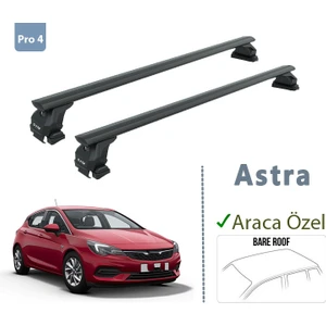 Opel Astra K Portbagaj Taşıyıcı Aparat Ara Atkısı Siyah Set 2015-2021