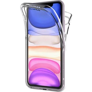 Apple iPhone X Çift Taraflı Silikon Kılıf Şeffaf