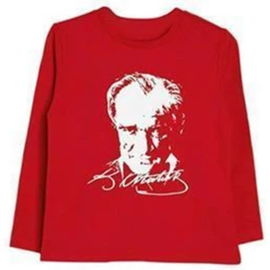 Eren Style Atatürk Baskılı Uzun Kol T-Shirt