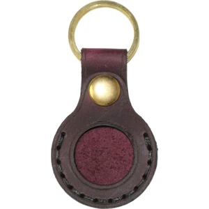 Erebor Goods Hakiki Crazy Deri  Apple AirTag Koruma Kılıf Anahtarlar, Çantalar, Bagaj ve Evcil Hayvan Tasması için