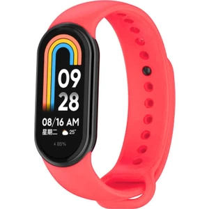 Xiaomi Mi Band 8 Mi Band 9 Uyumlu Akıllı Bileklik Silikon Kordon Kayış
