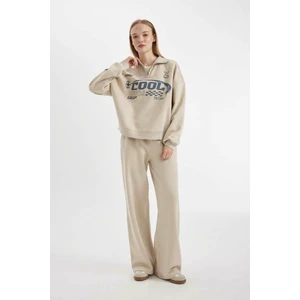 Coool Wide Leg Taş Kadın Eşofman Altı B3345AX/BG701