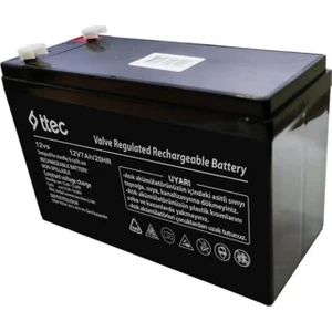 12V 7AH Bakımsız Kuru Tıp Aku
