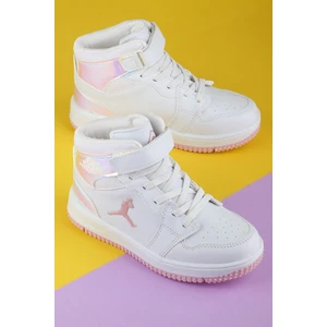 Motion Hafif Taban Bilekli Cırtlı Basketbol Ayakkabısı