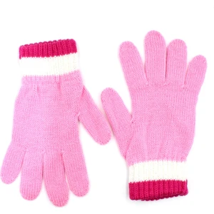 Triko Pembe Kız Çocuk Eldiven 8-12 Yaş CAP82100KGRSR01