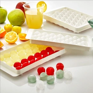 Best Smart Dizayn 4 Adet Plastlife 33’lü Kapaklı Buz Kalıbı Yuvarlak Buz Kalıbı