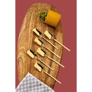 Fbz Home Lüx - 6 Lı Tatlı , Dondurma Kaşığı - Paslanmaz 304 Kalite Çelik