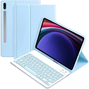 Samsung Tab S10 Ultra SM-X920 14.6 Inç Uyumlu Bluetooth Türkçe Q Klavyeli Kılıfı (Tablet Değildir)