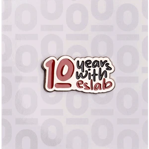 10. Yıl Özel Pin No:9 - Şık Tasarım Ve Anlamlı Hediye