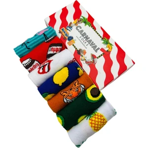 Carnaval Socks 7'li Carnaval-2 Renkli Tasarım Çorap Set 1011