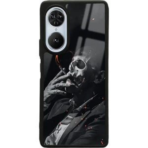Reeder S19 Max Pro S Edge Smoke Skull Tasarımlı Glossy Telefon Kılıfı