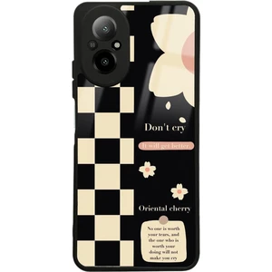 Oppo Realme 12 Lite Don't Ery Tasarımlı Glossy Telefon Kılıfı