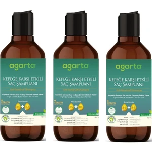 Doğal Kepeğe karşı Şampuan 400 ml x 3 Adet