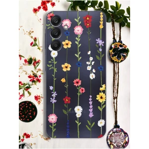 Samsung A55 Imera Tasarımlı Şeffaf Telefon Kılıfı