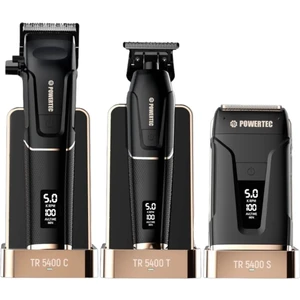 TR-5400 Profesyonel 3'lü Saç Sakal Günlük Makine Seti