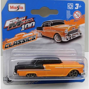 1:64 1955 Chevrolet Belair ( Küçük Boy Metal Araba)