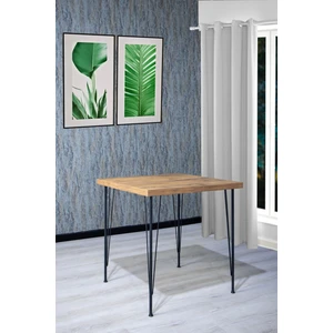 Nur Metal 70x70 Masa - Mutfak Yemek Masası - Çam