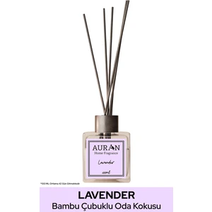 Lavanta Çubuklu Oda Kokusu Bambu Kokusu Kare Şişe Lavender Reed Diffuser 100ml